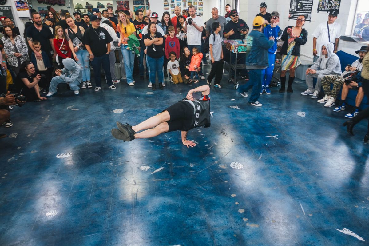 Bboy Factory breaking battle at Hip-Hop Summit Denver