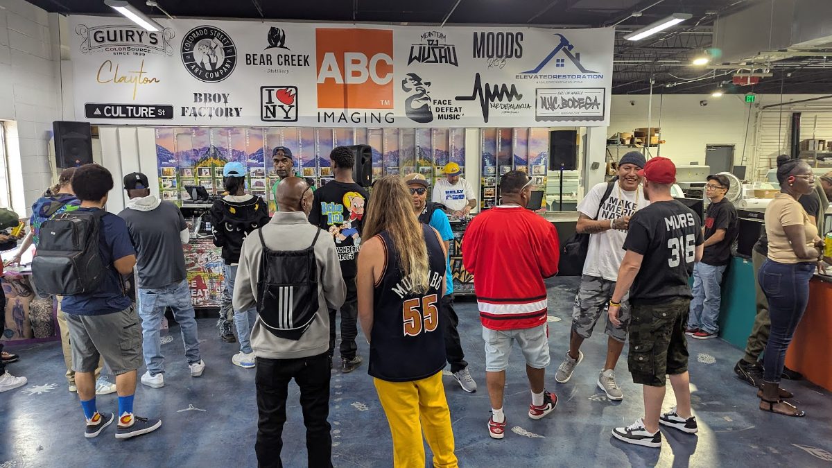 500+ deep crowd at the DJ stage, Hip-Hop Summit Denver 2025